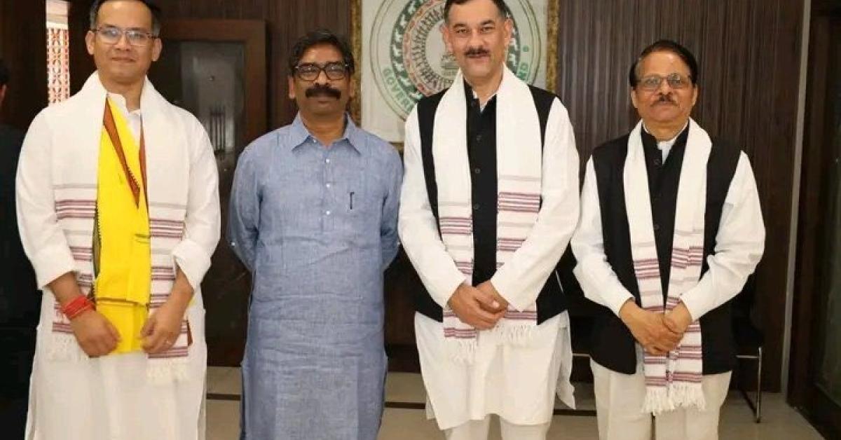 Gaurav Gogoi Meets Jharkhand CM Hemant Soren, Fuels Alliance Buzz Ahead of Assam Polls