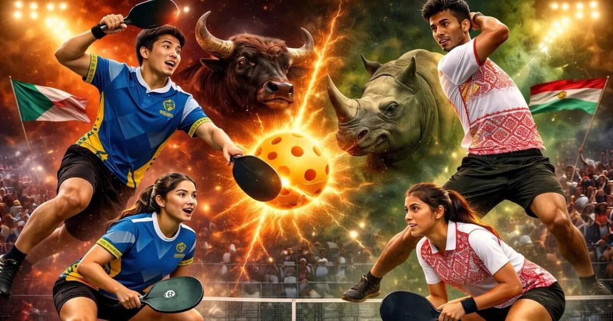 Nagaland vs Assam on Court: Pickleball Drives Sports Diplomacy in Northeast with Mithun–Rhino Championship