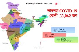 মহাৰাষ্ট্ৰ- 9915 গুজৰাট- 4082  দিল্লী- 3439 COVID-19ত আক্ৰান্ত 