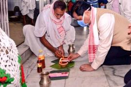 ঢেকীয়াখোৱা বৰনামঘৰত উপস্থিত হয় মুখ‍্যমন্ত্ৰী সৰ্ৱানন্দ সোণোৱাল