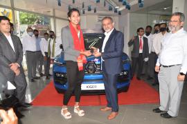 Lovlina Borgohain gifted luxury vehicle in Guwahati