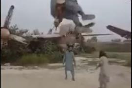 Taliban’s new form of entertainment: US copter turned into swing, video goes vira