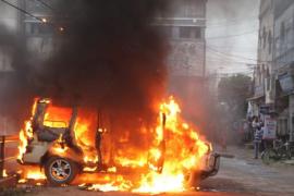 Arson in Tripura: Vehicles set ablaze, 10 injured and media houses attacked by BJP supporters