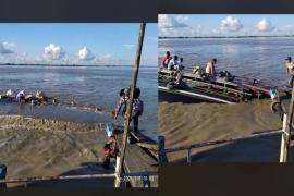Chief Minister Dr Himanta Biswa Sharma and Union Minister Sarbananda Sonowal mourn soon after the ferry accident at Nimati Ghat