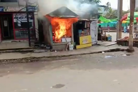 Massive fire in city's Salt Soil