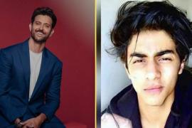 Hrithik Roshan writes a note to Aryan Khan