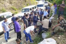 2nd Battalion armed police meets with accident