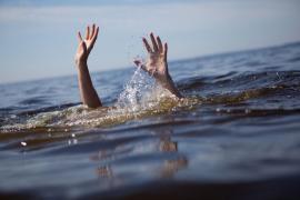 A man from was feared drowned in the Brahmaputra river this morning here in Dibrugarh