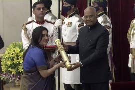 SUSHMA SWARAJ AWARDED PADMA VIBHUSHAN