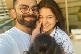Virat anushka daughter viral photo