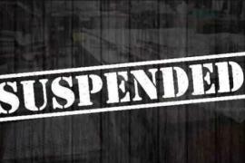Suspended