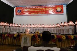 গুৱাহাটীৰ সেনাবাহিনীৰ নাৰ্চিং প্ৰতিষ্ঠানত বিশেষ অনুষ্ঠান