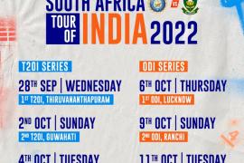 Ind vs SA Tour