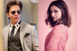 shahruk khan shared deepika padukone's photo 