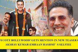 Besides Selfiee, Akshay Kumar is looking forward to the release of the actioner Bade Miyan Chote Miyan, co-starring Tiger Shroff. Meanwhile, Selfiee will release on February 24 in cinemas