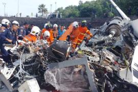 helicopters crashed