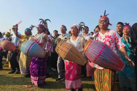 Thousands Celebrate Garo New Year 2026 with Drums, Dance, and Festive Spirit