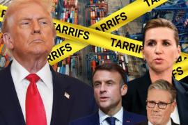  ट्रंप के टैरिफ पर मैक्रॉन ने पलटवार