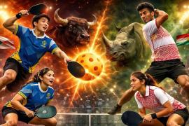 Nagaland vs Assam on Court: Pickleball Drives Sports Diplomacy in Northeast with Mithun–Rhino Championship