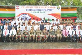 Assam Rifles Holds Mega Ex-Servicemen Rally in Silchar to Honour Veterans