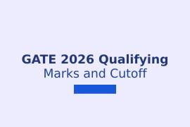 IIT Guwahati Releases GATE 2026 Cut-off Marks Across Disciplines