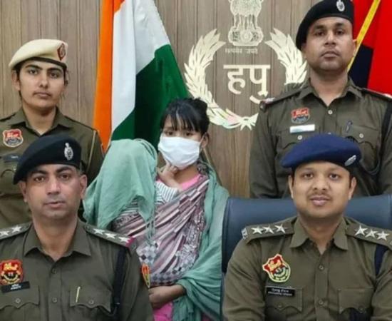 नागालैंड की महिला गुरुग्राम में गिरफ्तार, चीन आधारित साइबर ठगों की मदद का आरोप