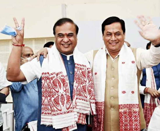 BJP जीती तो क्या हिमंत और सर्बानंद बदलेंगे पद? सर्बानंद सोनोवाल ने दिया जवाब