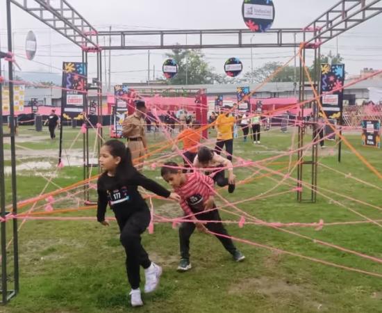 Over 500 Participate in Guwahati’s First ‘Junior Circuit’ Kids’ Obstacle Race