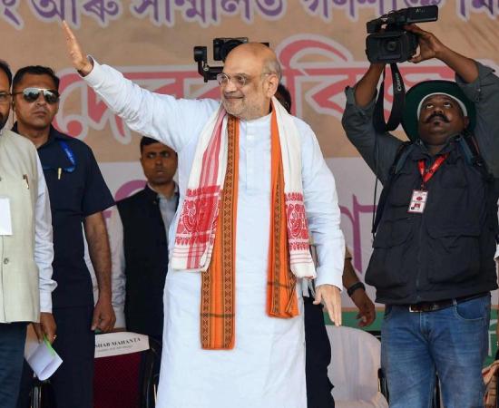 अमित शाह की चुनावी रैलियों से पहले बराक घाटी में सुरक्षा कड़ी